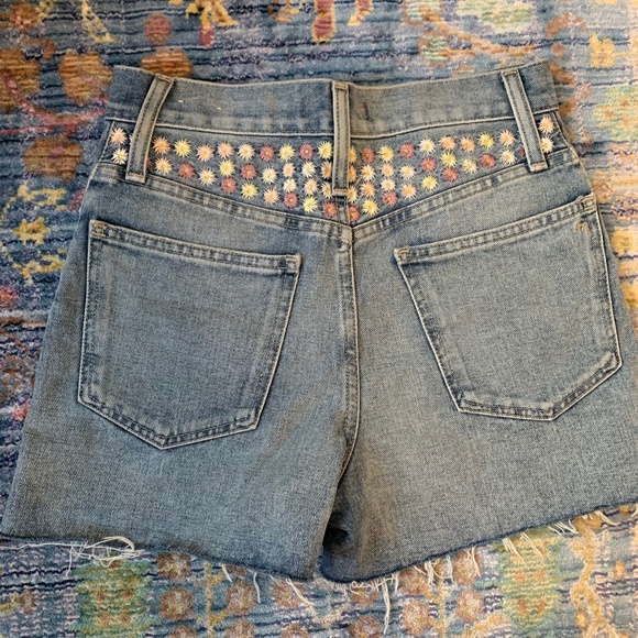 Madewell Embroidered Shorts - Picture 1 of 4